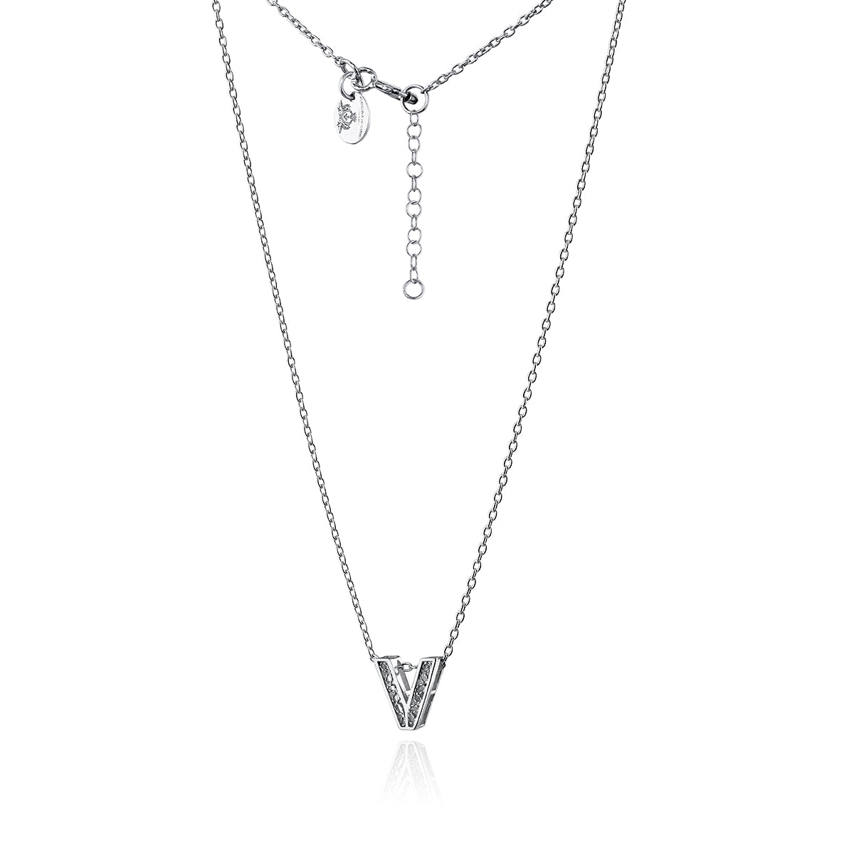 Necklace Letter V