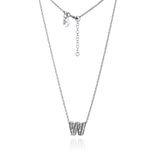 Necklace Letter W