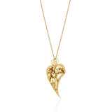 Collar de corazón barroco