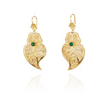 Pendientes de sardina de plata
