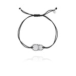 Joalharia do Carmo Pulseira Carmo Pedras Naturais Onix Bracelete Preta