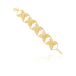 Joalharia do Carmo Pulseira Jasmim Dourado